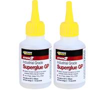 2x GP Industrial Superglue - Medium Viscosity, 20g CYN20 with Precision Tip
