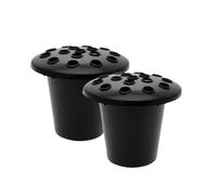 2x Grave Flower Holder Flower Pot Gravestone Dad Mum Memorial Cemetery Vases