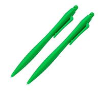 2x Green Large Ergonomic Ribbed Stylus Pen, Compatible with Nintendo Wii | Wii U | DS | DSi | DSi XL | 2DS | NEW 2DS XL | 3DS | 3DS XL | NEW 3DS | NEW 3DS XL