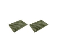 2X Green Moisture Resistant Pad Foldable Outdoor Camping Moisture Resistant Pad