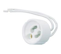 2X Gu10 Bayonet Light Bulb/lamp Fitting Ceramic Led Holder Connector Downlight