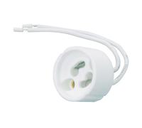 2x GU10 Bayonet Light Bulb/Lamp Fitting Ceramic LED Holder Connector Downlight