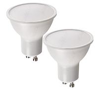 2X GU10 Spotlight Downlight LED Spot Reflector Light Bulb 4W Energy Saving Cool Daylight White 5000K Lighting