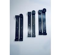 2X Guide Rail Track Wall Hangers/Holders Compatible with Various Rails