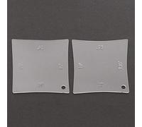 2X Guitar Neck Fretboard Nut Radius Gauge Luthier Radian Measuring Ruler Tool Accessory