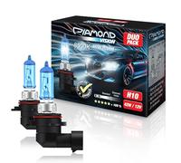 2x H10 12V 42W 8500K Diamond Vision Halogen Bulbs Alogene Effect Xenon Effect Look Blue White Racing Vision Anti Error Night Breaker Laser Moto PY20D