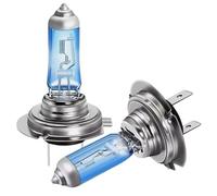 2x H7 Ultra Power White 5000K Xenon Gas Headlight Bulbs Super Bright Performance Upgrade Kit 12V 55W Fully Road Legal E-Marked Twin Pack for Enhanced Night Vision