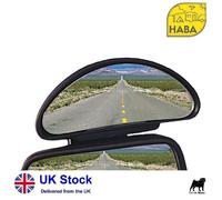 2x HABA Hercules Auxiliary Blind Spot Single Mirror Caravan Trailer Towing