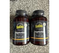 2x Hagebutten Bio 150 Capsules Biotiva expiry 05/2025 Rose hips organic