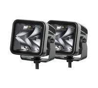 HELLA 1FA 358 176-821 LED-Spotlight - Black Magic Cube Kit 3.2" - 12/24V - mounting - Long-range illumination - Cable: 500mm - Plug: DEUTSCH plug - Kit - Quantity: 2