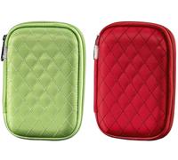 2X Hama Memory Card Case Pouch For SDHC SD USB Stick