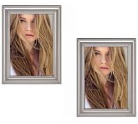 2x Hama Metal Frame Picture Frame Portrait Photo Wall Stand