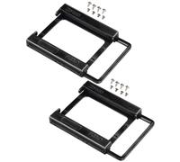 2x Hama Mounting Frame 2.5" to 3.5" SSD Hard Drive Adapter Bracket