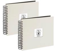 2x Hama Spiral Photo Album Spiral Book 50 Pages 100 10x15 Photos Lime