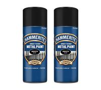 Hammerite Direct to Rust Smooth Finish Aerosol Black 400ml