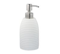 2x hand pump liquid soap dispenser 300 ml white set