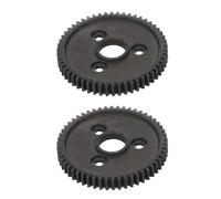 2X Hardened Steel Metal Spur Gear 54T 32P 3956 for RC 1/10 Traxxas Slash 4X4 Stampede VXL Rustler E-Revo T-Maxx Black