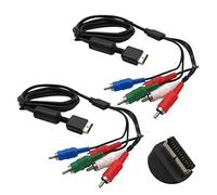 2X HD Component A/V AV Audio Video Cable Cord for Sony Playstation 3 PS2 PS3 Slim
