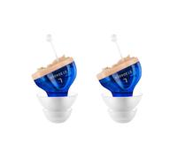 2X Hearing Aids Small Inner Ear Aid Adjustable Wireless Mini Left Best Sound Amplifier