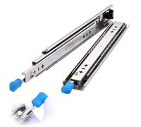 2X Heavy Du Galvanized Steel Locking Der Slides - Full Exteon 54" (1350mm) for 400-1000mm Ders, Easy Inll, Smooth Glide, & Reliable Performance, Ideal for Home & Office Use