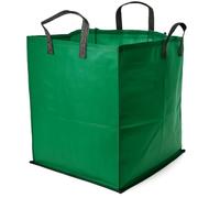 2x Heavy Duty Green Garden Waste Bags 120 Litre - 45cm x 45cm x 60cm- Green Garden Waste Sacks, Reusable