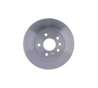 2x Hella 8DD355107-001 Rear Brake Disc Solid 286mm Fits Baic Saab 9 5 Senova D50