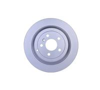 2x Hella 8DD355113-211 Rear Brake Disc Solid 330mm Fits Mercedes M Class R Class