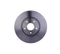 2x Hella 8DD355116-761 Front Brake Disc Vented 320mm Fits Nissan Renault Samsung