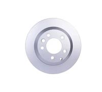 2x Hella 8DD355129-761 Rear Brake Disc Vented 330mm Fits Audi Porsche VW Cayenne