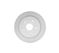 2x Hella 8DD355132-591 Rear Brake Disc Solid 290mm Fits Toyota Mirai Prius Plus
