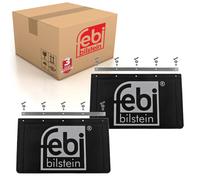 2x HGV Mud Flap 500 x 300mm Fits MAN Scania DAF EvoBus Renault Trucks Febi 30805