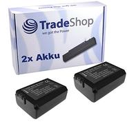 2x High Performance Camera Lithium Ion Battery Replaces Sony NP-FW50 for Sony Alpha 7, Alpha 7R, Alpha 7S A6000 ILCE II Alpha 3000 6000 7 K ILCE-7/7R A7S A7R ILCE Alpha 7 Alpha 5000, Alpha 5100, Alpha 6000 Cybershot DSC-RX10