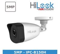 2x HiLook by Hikvision 5MP IPC-B150H-M IP Bullet Camera WDR 5MP H.265 With PoE