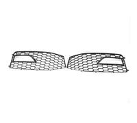 2X Honeycomb Style Fog Light Lamp Cover Grill For A4 B8.5 S-Line S4 2012 2013 2014 2015 Mesh Front Bumper Lower Grille RS4 PYPFQUMQGR
