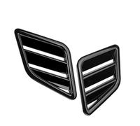 2X Hood Vent Scoop Air Intake Grill Compatible With Civic For IX SI Type-R 2015 2016 2017 For Accord 9TH 10TH EK EG S2000 Hood Vent Scoop Kit