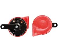 HELLA Trumpet Horn - STYLE HORN TE24 SET - 12V - 110dB(A) - Frequency range from: 400Hz - Frequency range to: 500Hz - Low Tone/High Tone - Electric - Flat Plug-in Connector - 3FH 007 424-811