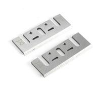 2x HSS Planer Blades/Knifes Slotted Blades for Makita DKP180 & M102-82mm