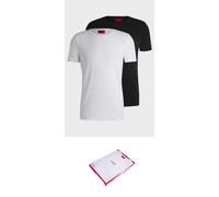 2x Hugo BOSS men designer white black crew round v neck jeans t-shirt M L XL XXL