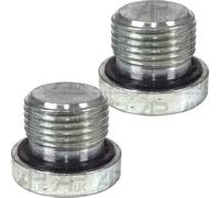 2x Hydraulic Blanking Plugs 3/8" Replacement for JCB Excavator Backhoe Loadall Fastrac