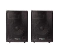 2x Ibiza Sound DISCO-10B 10" 400W 3 Way Speaker