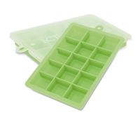 2x Ice Cube Moulds Set of 2 à 15 compartments Ice Cube Silicone Moulds with Lid