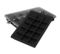 2x Ice Cube Moulds Set of 2 à 15 compartments Ice Cube Silicone Moulds with Lid