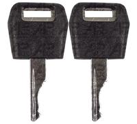 2x Ignition Motor Starter Keys Replacement for Case International IH 1840 Skid Steer Loader