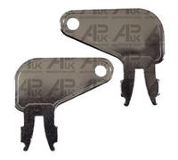 2x Ignition Switch Key Replacement for Cat Caterpillar Equipment Battery Disconnect Plant