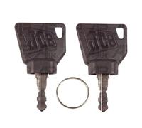 2x Ignition switch Keys Replacement for JCB 3CX Moffett Manitou Mini Digger Excavator Plant