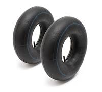 2x Inner tube lawn mower tyre 15x6.00-6 straight valve stem garden tractor