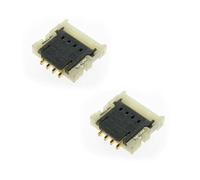 2x Internal P6 Touch Screen Digitizer Connector Clip, Compatible with Nintendo DS Lite (DSL), 3DS, 3DS XL, 2DS, Wii U Gamepad