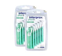 Interprox Plus Interdental Brushes Green Micro 6 pieces, pack of 3 (3x 6 pieces)