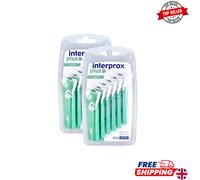 Interprox Plus Interdental Brushes Green Micro 6 pieces, pack of 3 (3x 6 pieces)