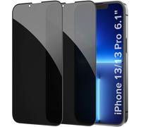 2X iPhone 13 / 13 Pro Privacy Screen Protector Display Glass 9H Tempered Glass